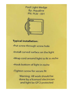 Pool Spa Light Niche Wedge Repair Tool Home & Garden > Pool & Spa > Pool & Spa Accessories Pool Tone 